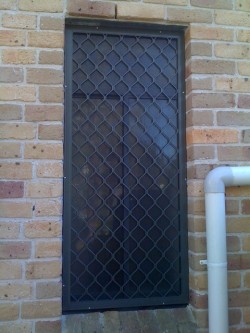 Window Grille (Diamond Grill) Security Doors - Sun Blinds & Screens in Sydney