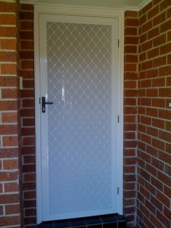 Diamond Grille (Hinge, Sliding) Security Doors - Sun Blinds & Screens in Sydney