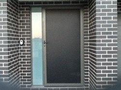 Stainless Steel Mesh (HINGE, Sliding) Security Doors - Sun Blinds & Screens in Sydney